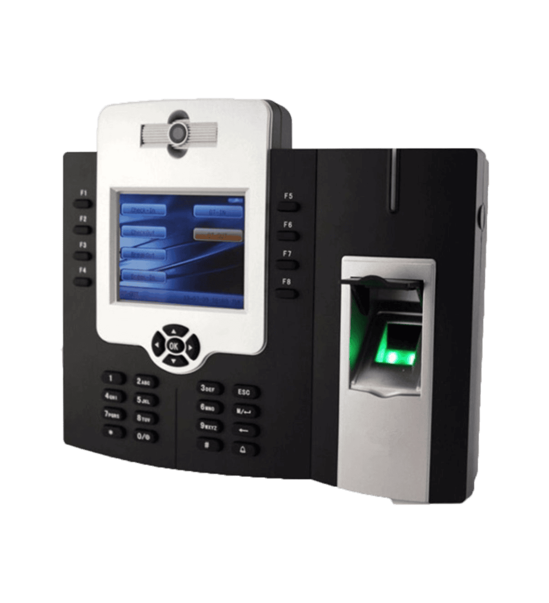 Vue avant du terminal biométrique ZKTeco iClock 880.