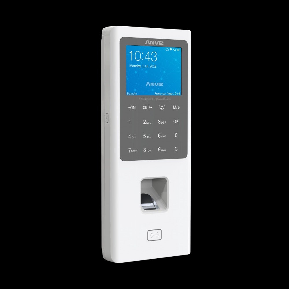 Anviz W2 pointeuse biométrique par empreinte et RFID