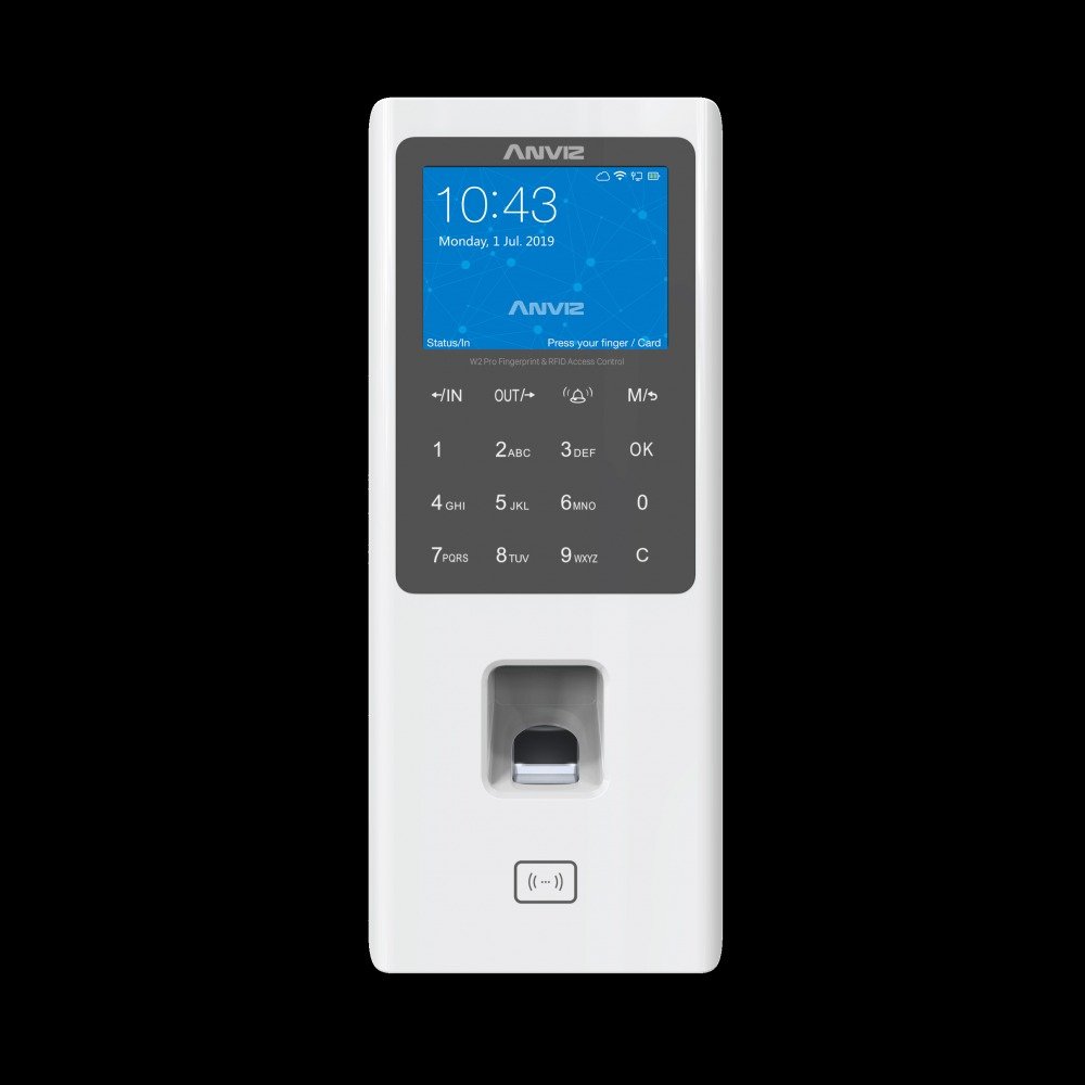 Anviz W2 terminal biométrique empreinte et RFID