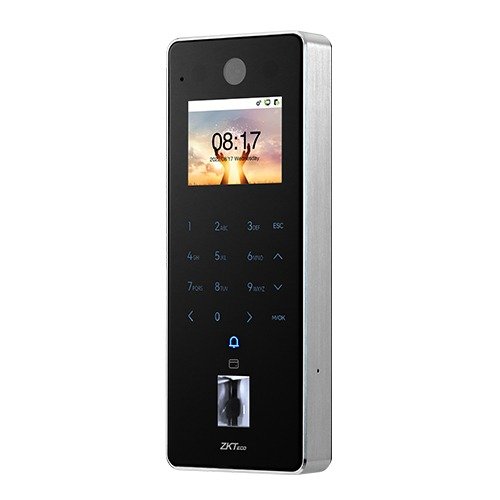 ZKTeco F35 avec lecteur empreinte et interphone vidéo