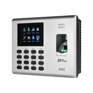 Installation ZKTeco K40 pointeuse biométrique pour entreprise au Maroc
