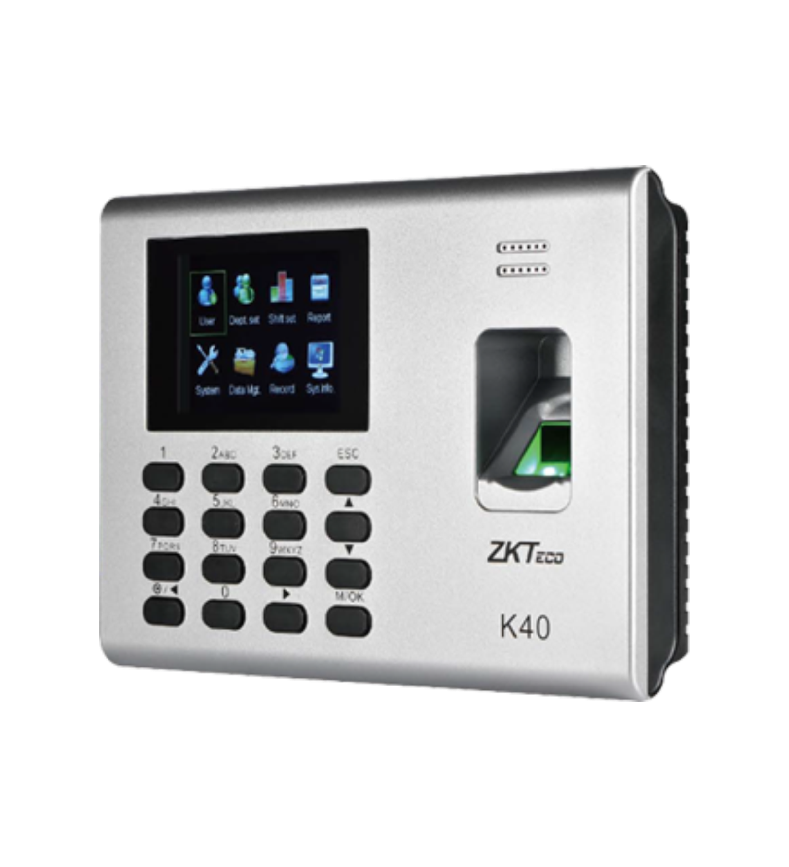 Installation ZKTeco K40 pointeuse biométrique pour entreprise au Maroc