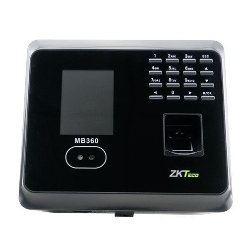 ZKTeco MB360 pointeuse biométrique visage et empreinte digitale pour gestion des présences