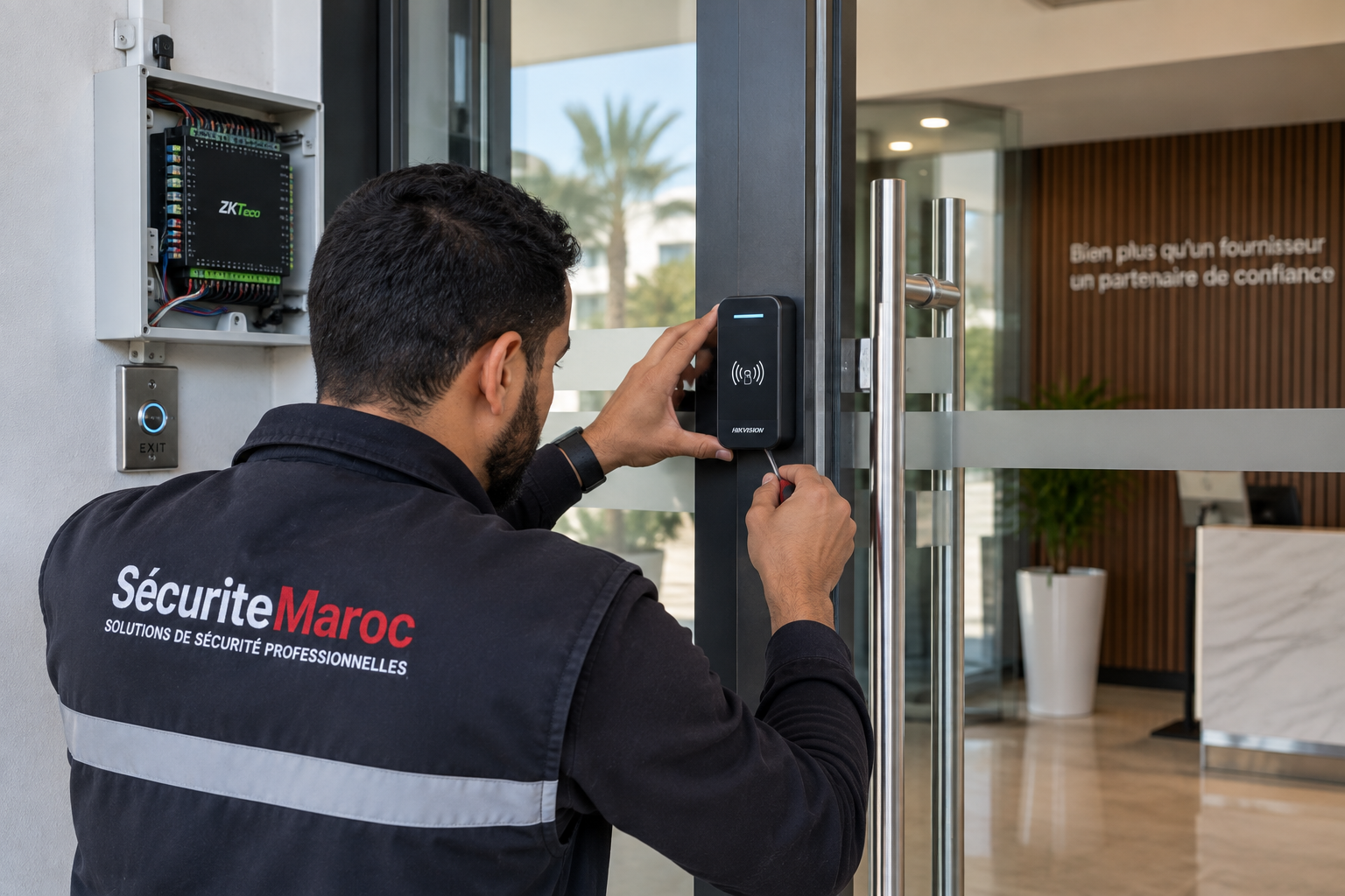 Installation professionnelle d’un système de contrôle d’accès au Maroc